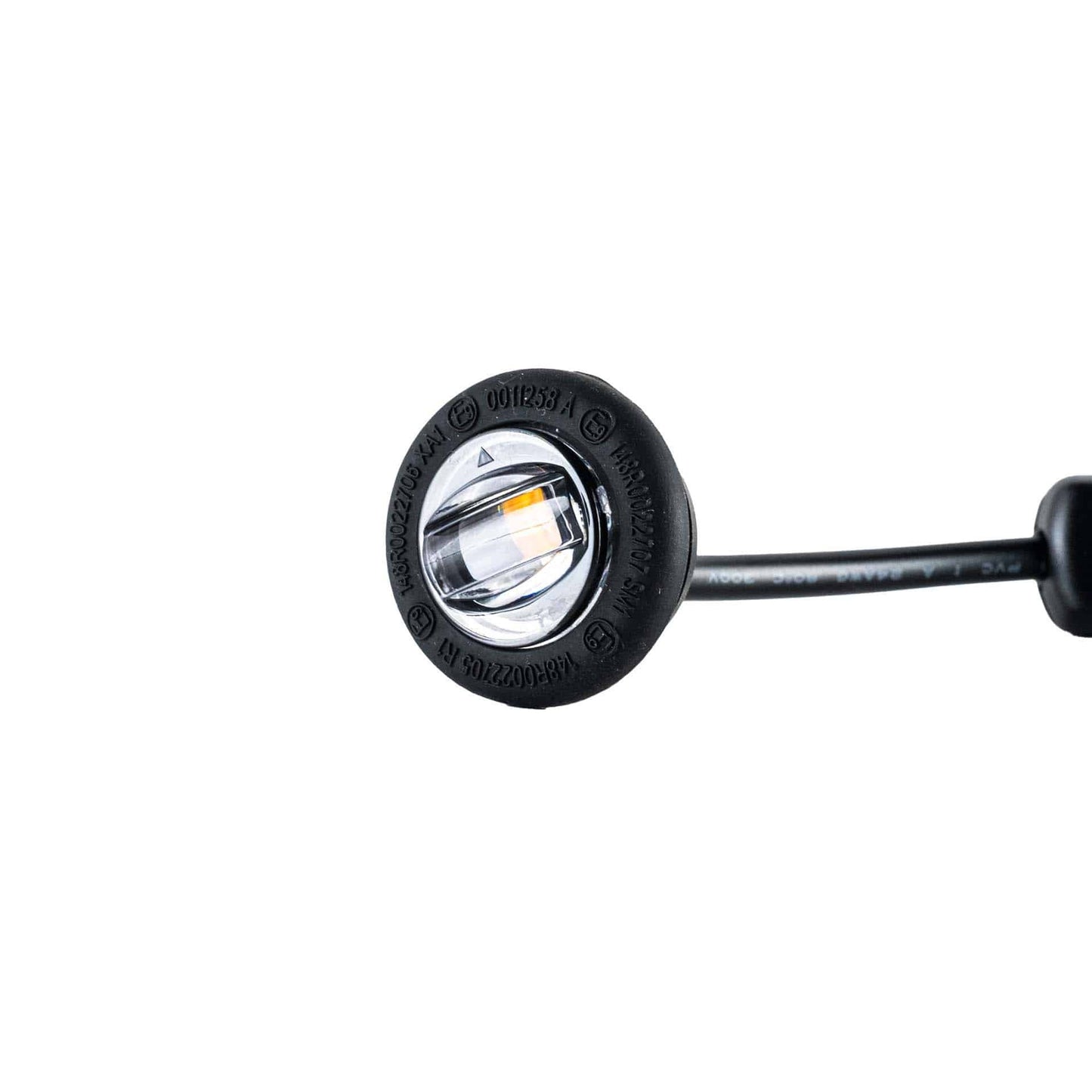 LED warning light red with R65 warning light 12-24v 200cm cable