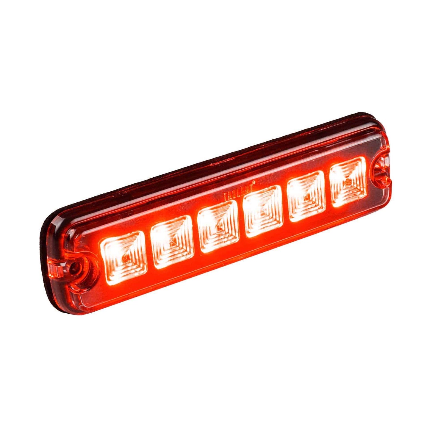 LED R10 Warning light 6-LED red 12-24v 200cm cable