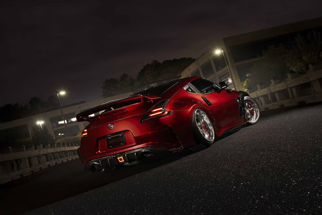 Nissan 370Z (09-21) XB LED Tail Lights (Gen II / Black Red)