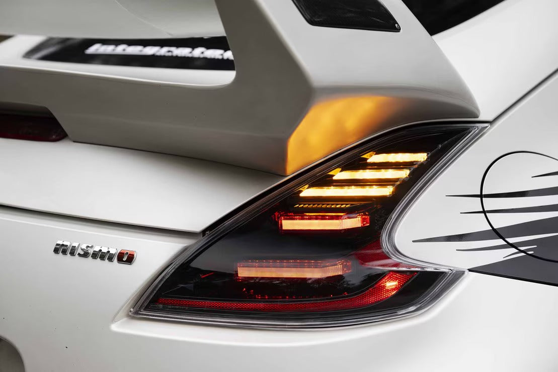 Nissan 370Z (09-21) XB LED Tail Lights (Gen II / Black Red)