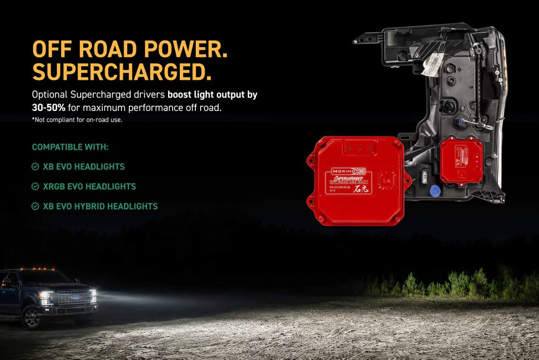 20-22 Ford Super Duty XB Evo LED Headlights