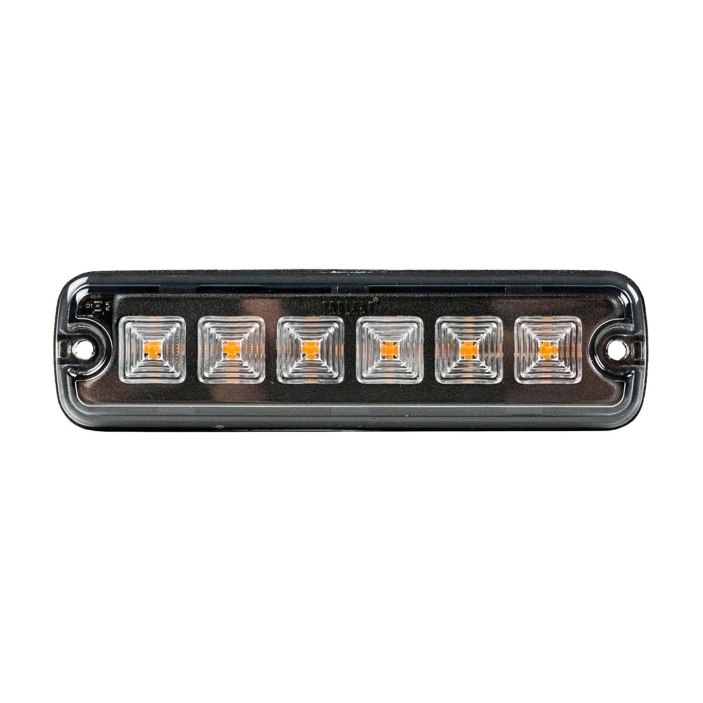 LED R10 Warning light 6-LED white 12-24v 200cm cable