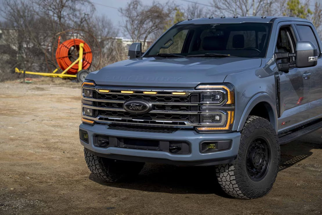 23-27 Ford Super Duty XBG LED DRL Grille (Chrome)