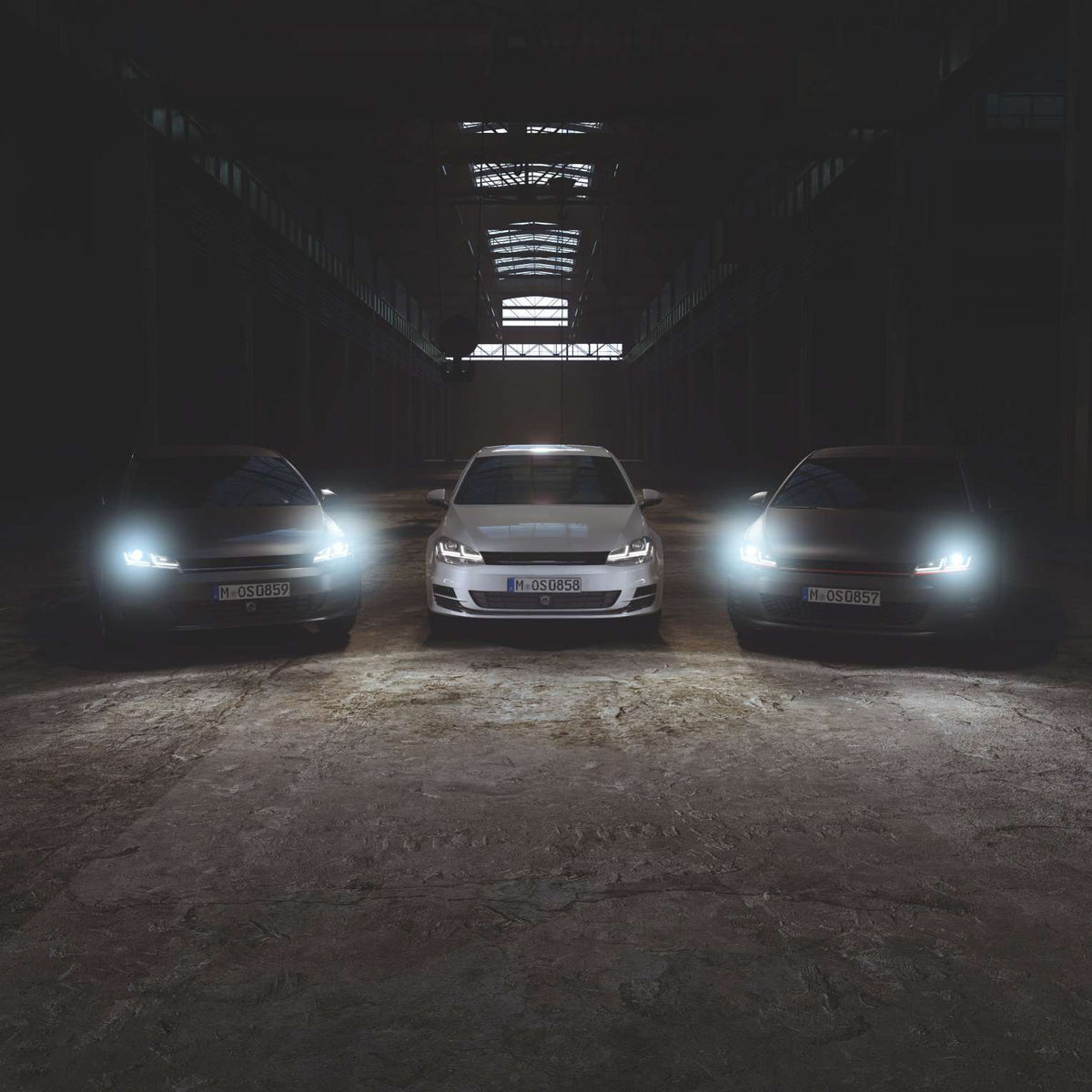 OSRAM LEDriving® Golf VII LED Headlights, Black Edition
