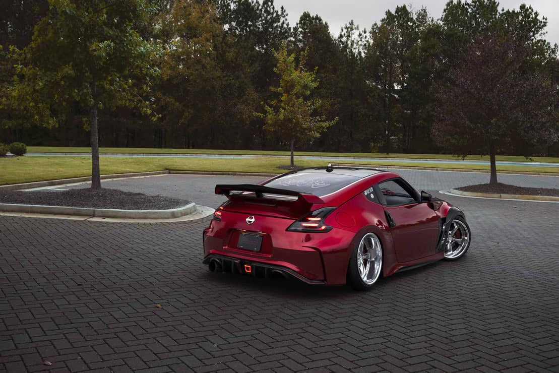 Nissan 370Z (09-21) XB LED Tail Lights (Gen II / Black Red)