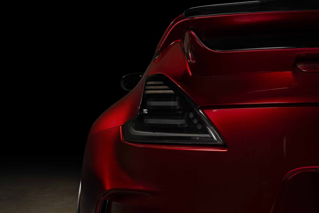 Nissan 370Z (09-21) XB LED Tail Lights (Gen II / Black Red)