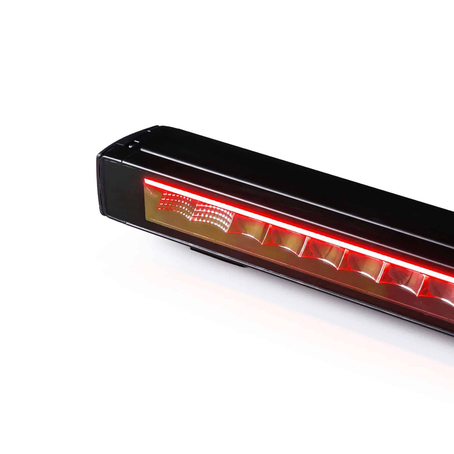 LED Lightbar Stratos 127cm | incl. R65 warning light | red-amber DRL
