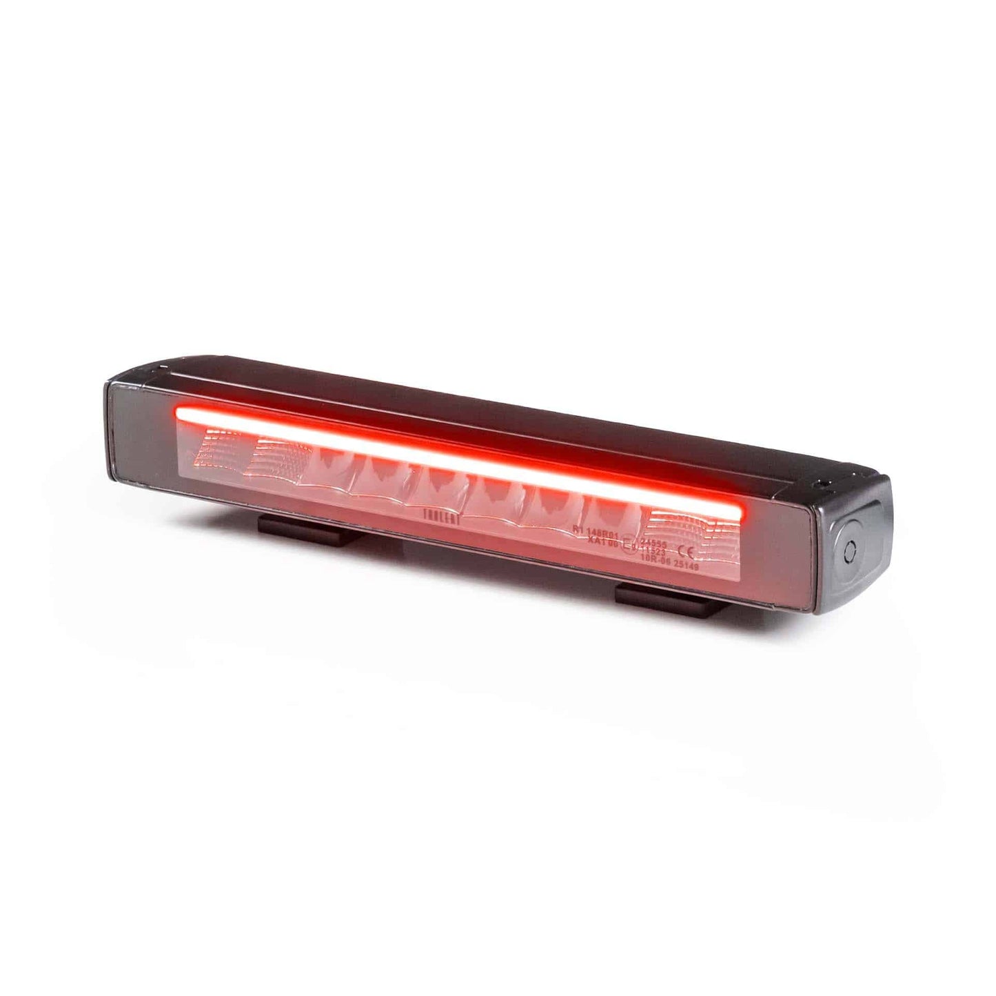 LED Lightbar Stratos 30cm | incl. R65 warning light | red-amber DRL
