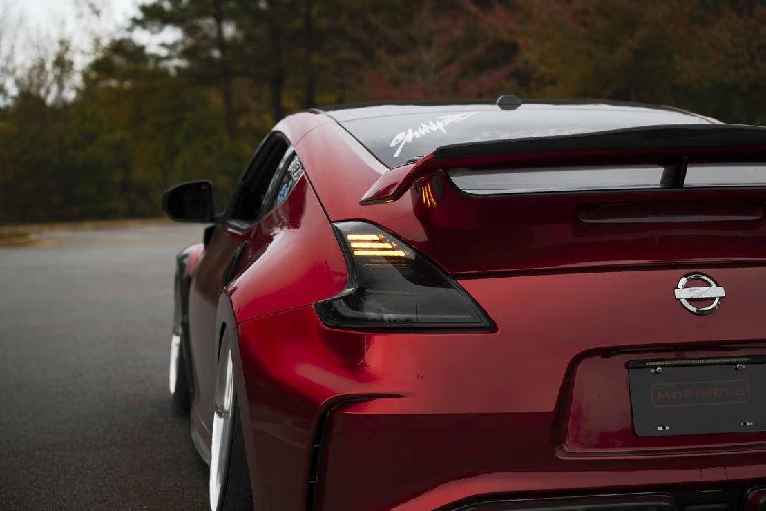 Nissan 370Z (09-21) XB LED Tail Lights (Gen II / Black Red)