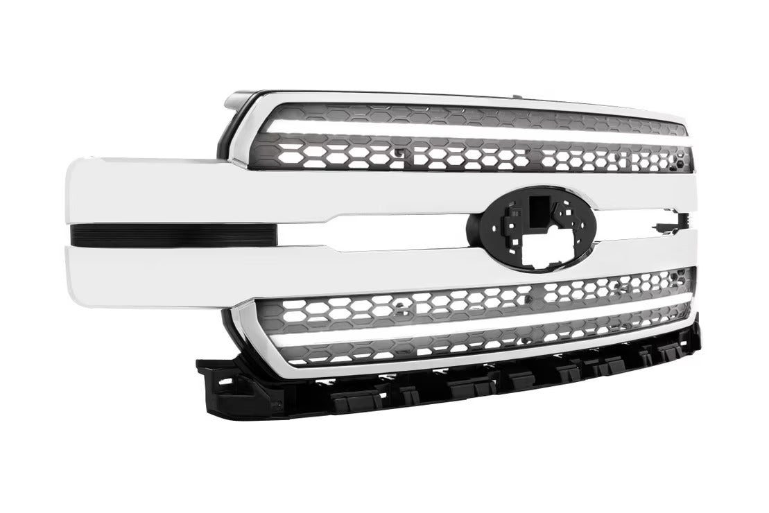 XBG LED Grille: Ford F-150 (18-20 / Chrome / White DRL)