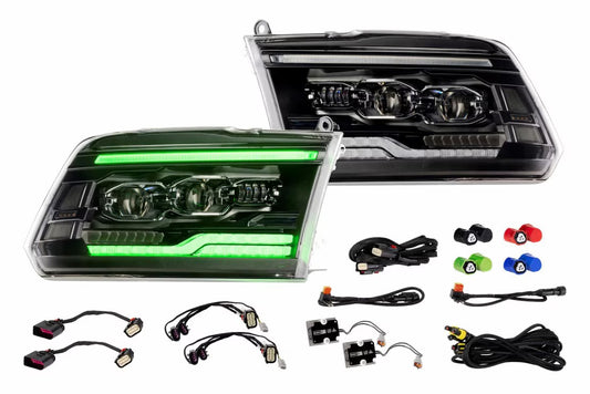Dodge Ram 1500 (09-18) XRGB Evo LED Headlights