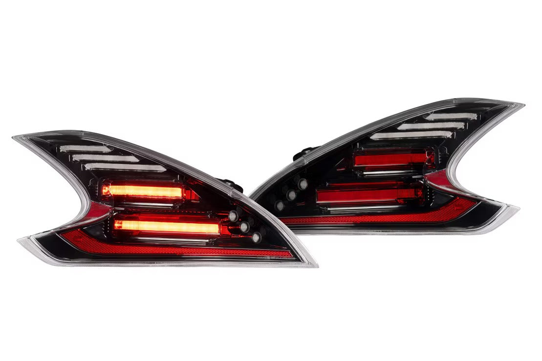 Nissan 370Z (09-21) XB LED Tail Lights (Gen II / Black Red)