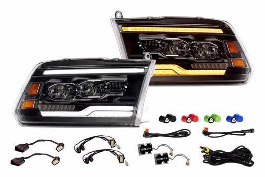 Dodge Ram 1500 (09-18) XB Evo LED Headlights