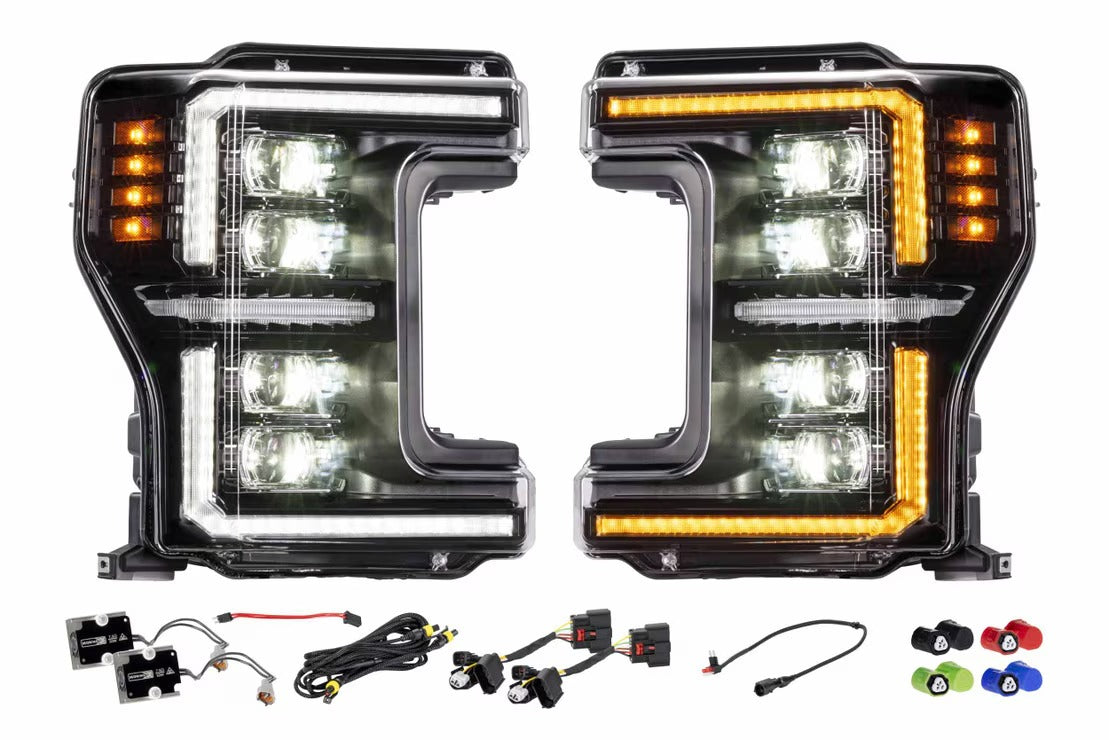 17-19 Ford Super Duty XB Evo LED Headlights