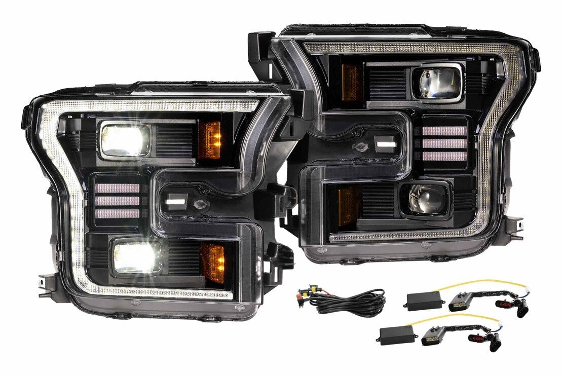 Ford F-150 (15-17) XB Hybrid LED Headlights