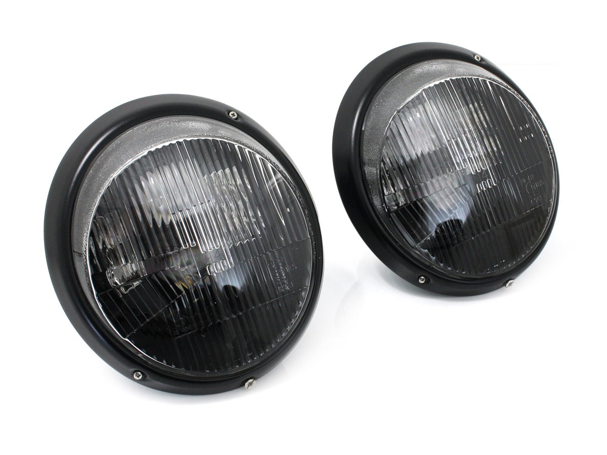 Porsche 911/964 - Black edition LED headlights Standard Lens