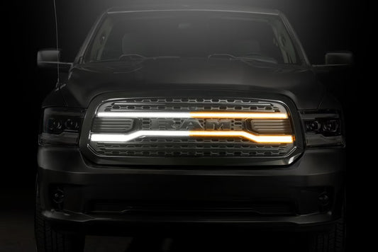 Dodge Ram 1500 (13-18) Morimoto XBG LED DRL Grille (Black)