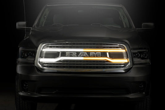 Dodge Ram 1500 Classic (19-24) Morimoto XBG LED DRL Grille (Chrome)