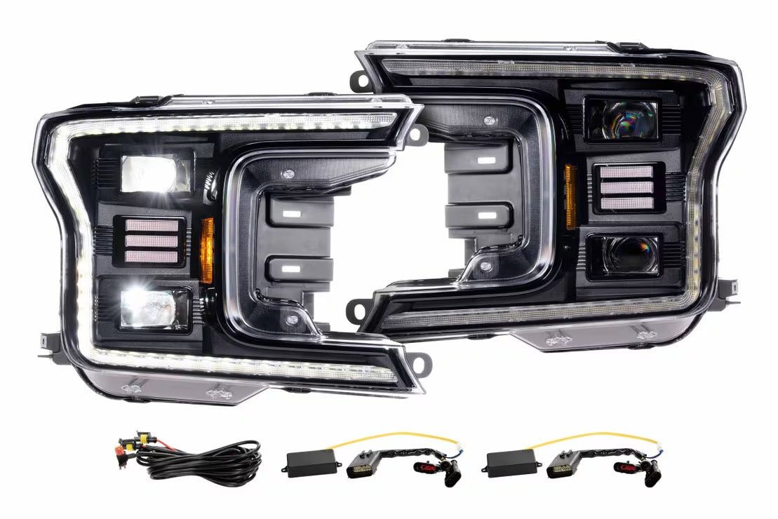 Ford F-150 (18-20): XB Hybrid LED Headlights