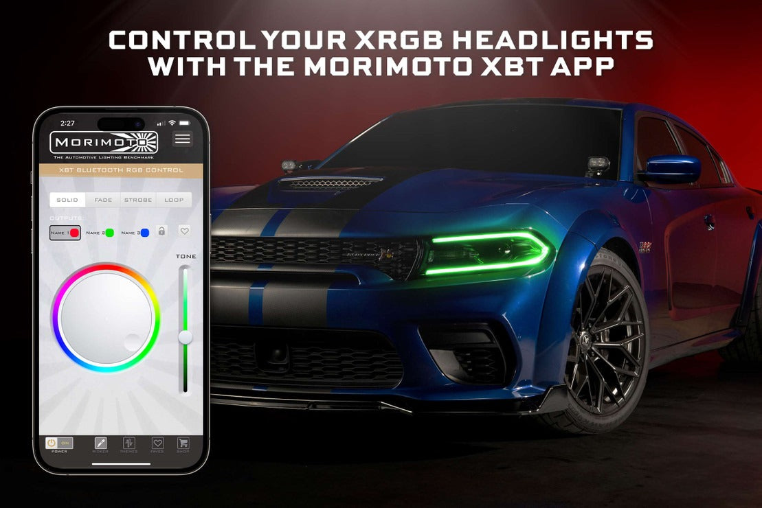 Dodge Charger (15-23) Morimoto XRGB LED Headlights
