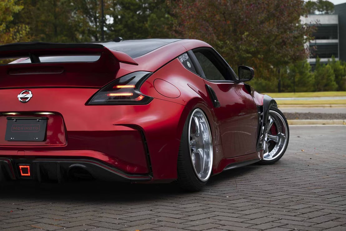 Nissan 370Z (09-21) XB LED Tail Lights (Gen II / Black Red)