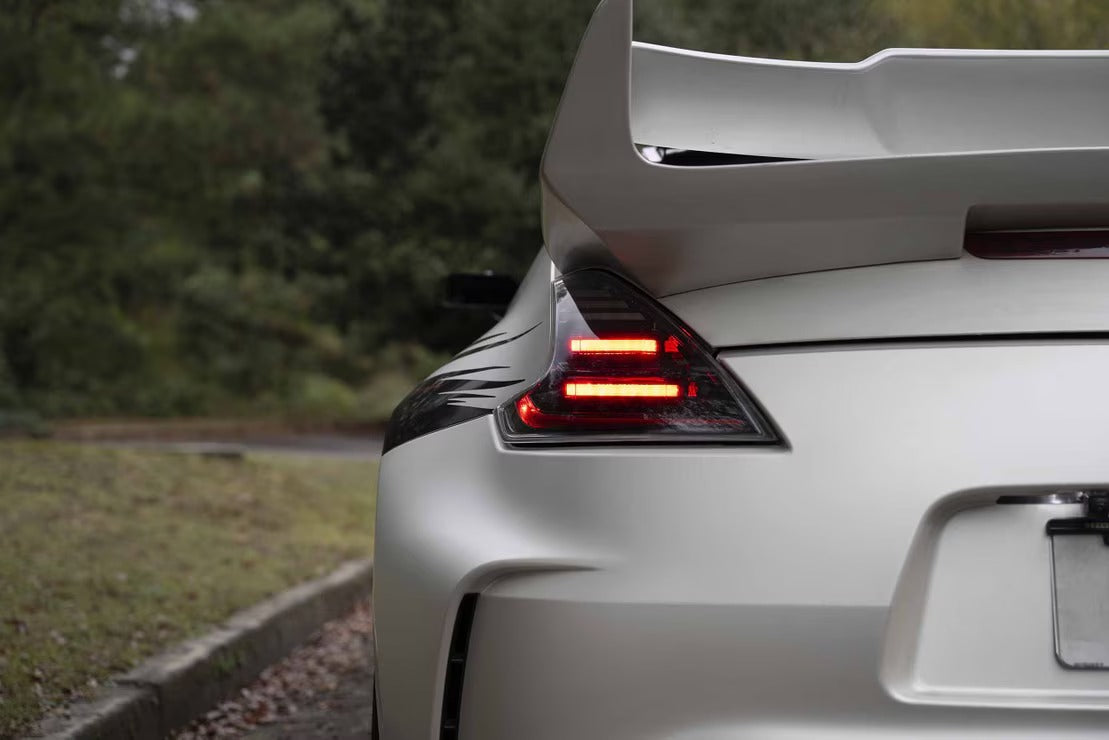 Nissan 370Z (09-21) XB LED Tail Lights (Gen II / Black Red)