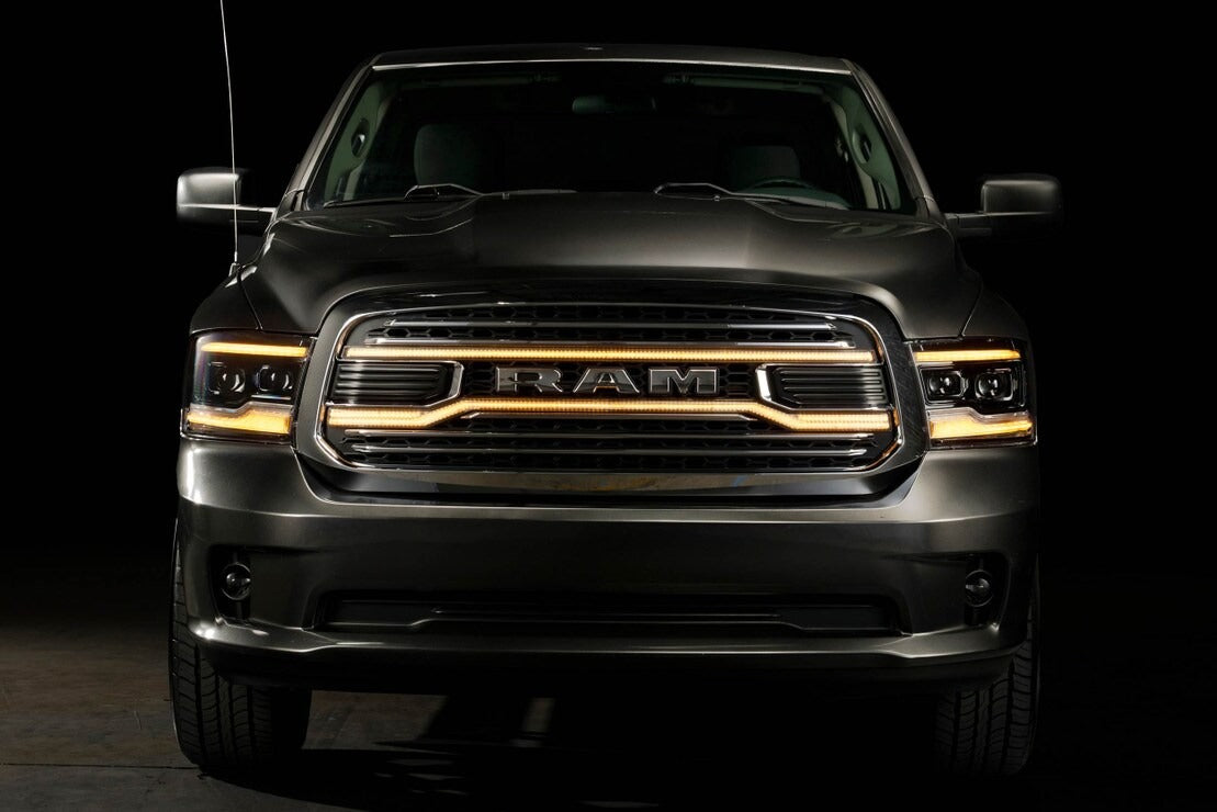 Dodge Ram 1500 Classic (19-24) Morimoto XBG LED DRL Grille (Chrome)