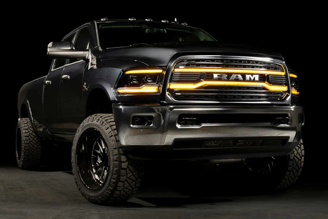 Dodge Ram HD (13-18) Morimoto XBG LED DRL Grille (Chrome)