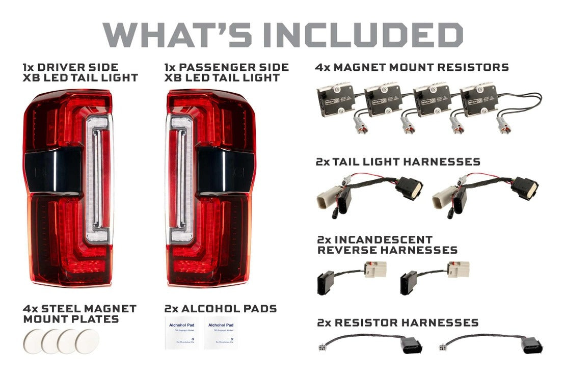 Ford Super Duty (2023+) XB LED Tail Lights