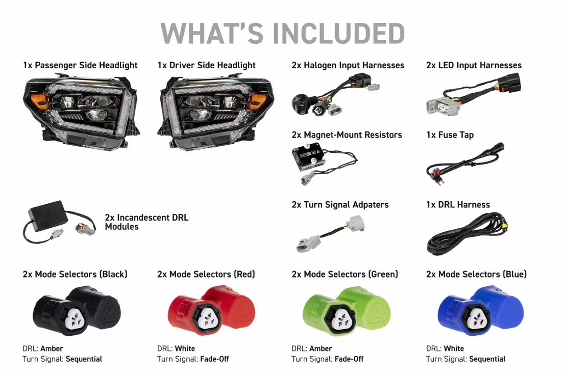 14-21 Toyota Tundra XB Evo LED Headlights