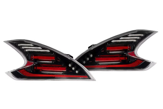 Nissan 370Z (09-21) XB LED Tail Lights (Gen II / Black Red)