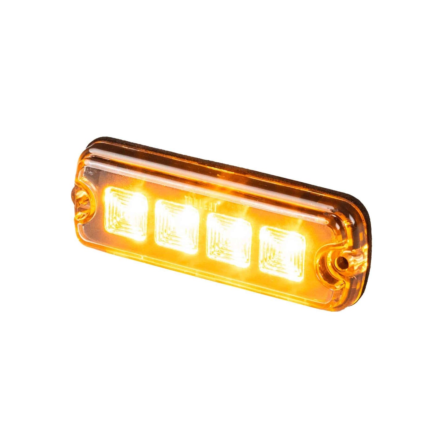 LED R65 Warning light 4-LED amber 12-24v 200cm cable