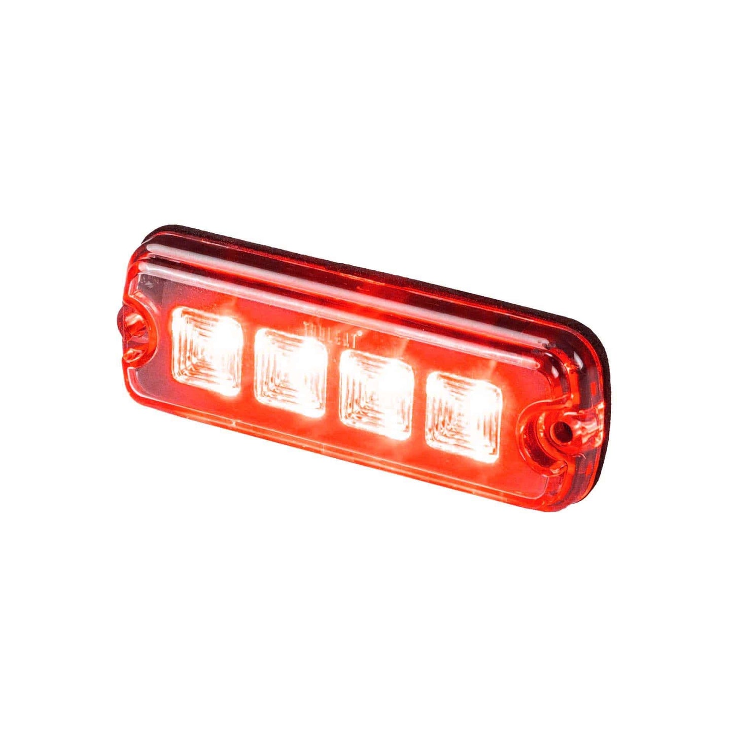 LED R10 Warning light 4-LED red 12-24v 200cm cable
