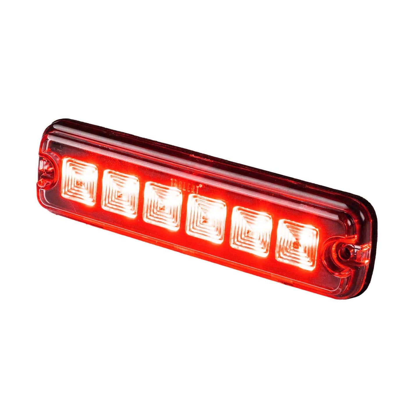 LED R10 Warning light 6-LED red 12-24v 200cm cable