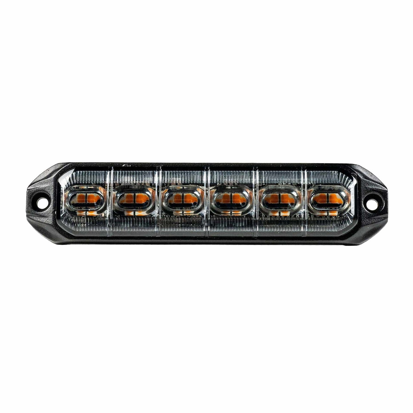 LED R65 CL2 warning light, 6-LED amber , 12/24V, 50cm cable + SuperSeal