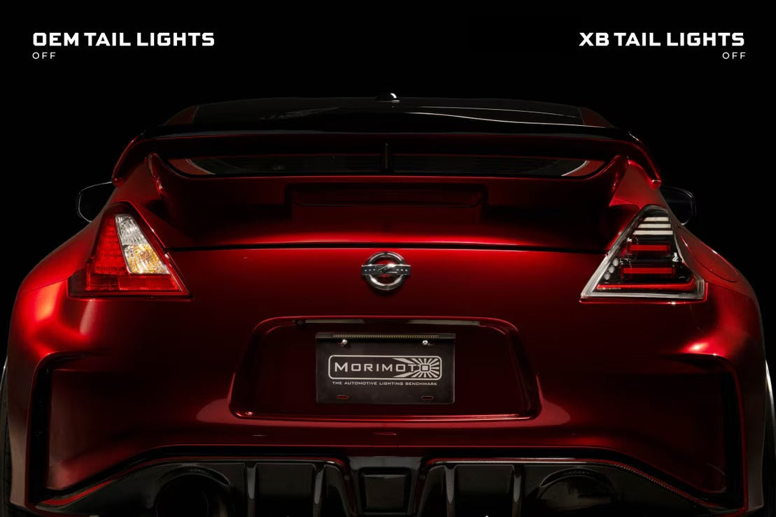 Nissan 370Z (09-21) XB LED Tail Lights (Gen II / Black Red)