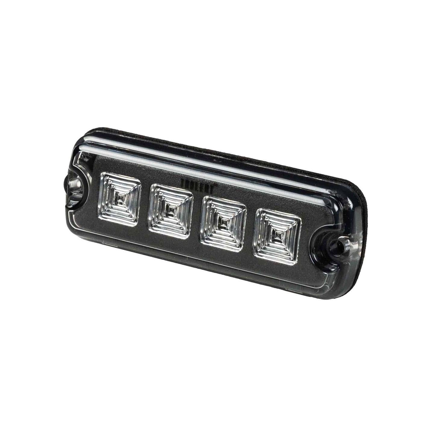LED R10 Warning light 4-LED white 12-24v 200cm cable