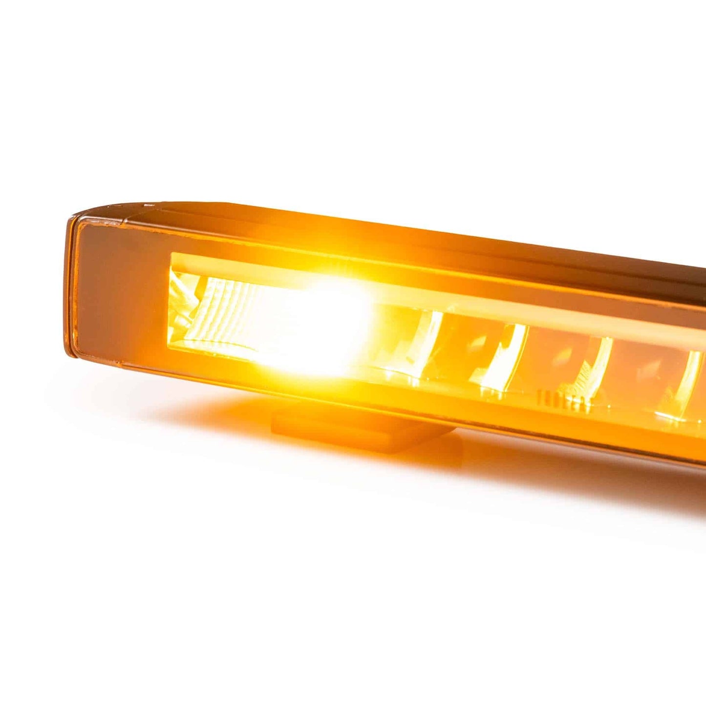 LED Lightbar Stratos 30cm | incl. R65 warning light | red-amber DRL
