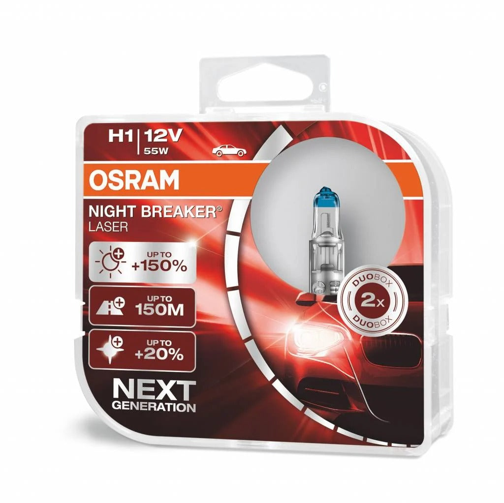 Osram H1 Nightbreaker laser Duo
