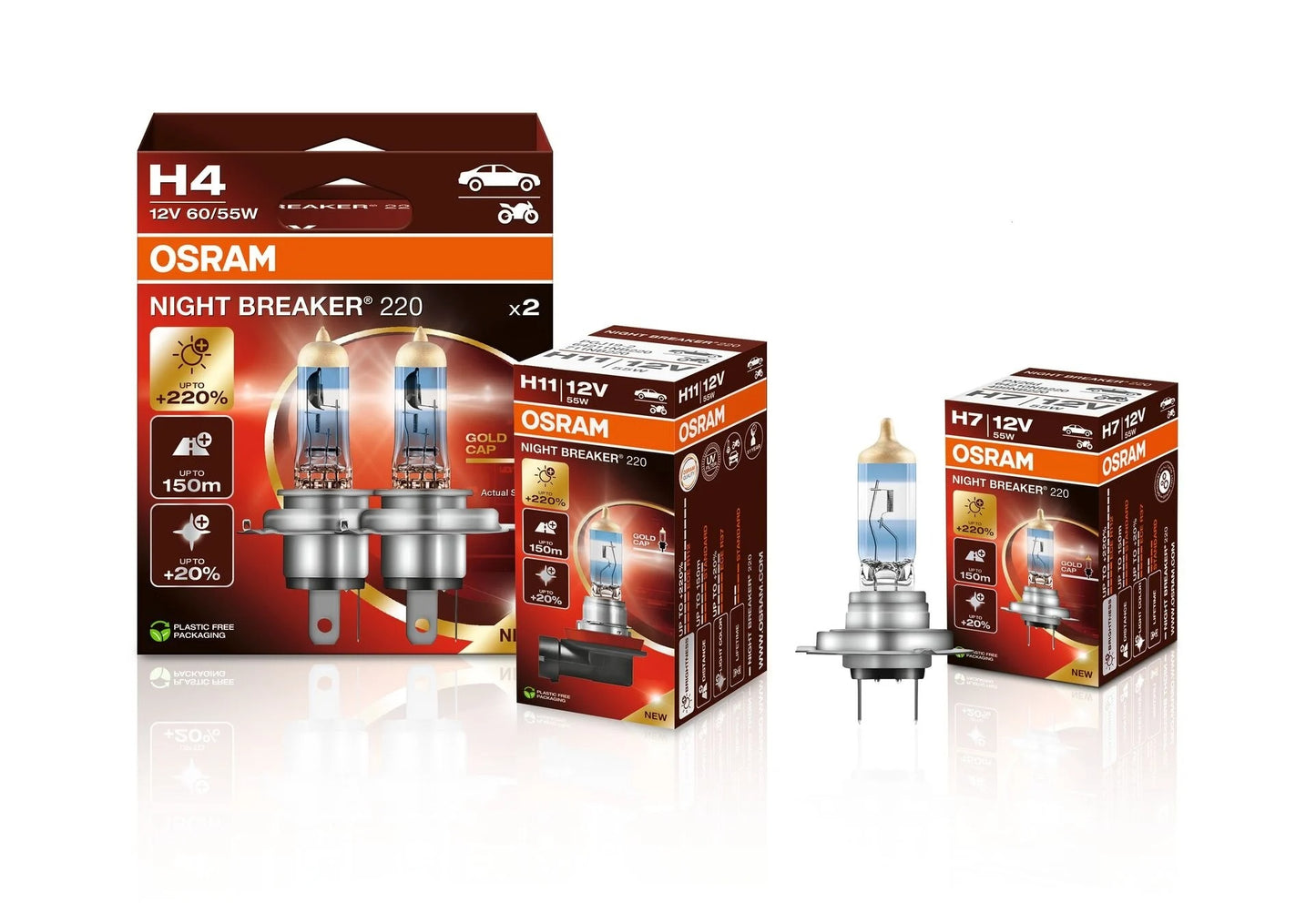 Osram H7 Nightbreaker 220